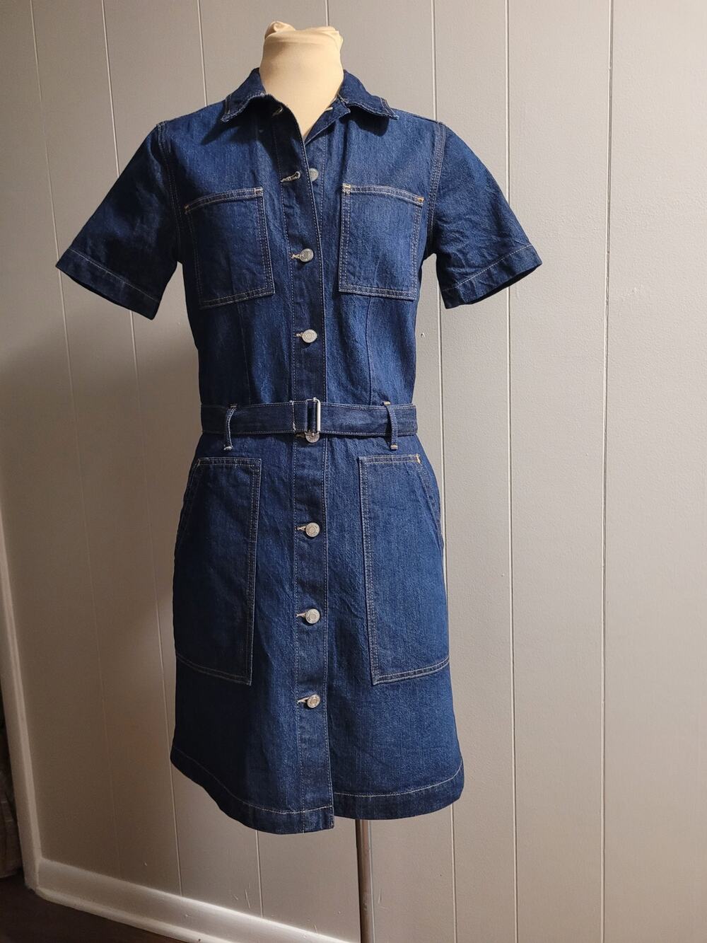 GAP - Women's Size 4 Tall Denim Mini Dress